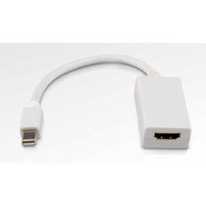 Adapter Mini DisplayPort - HDMI, M/F, v1.2, 0.1m, Roline